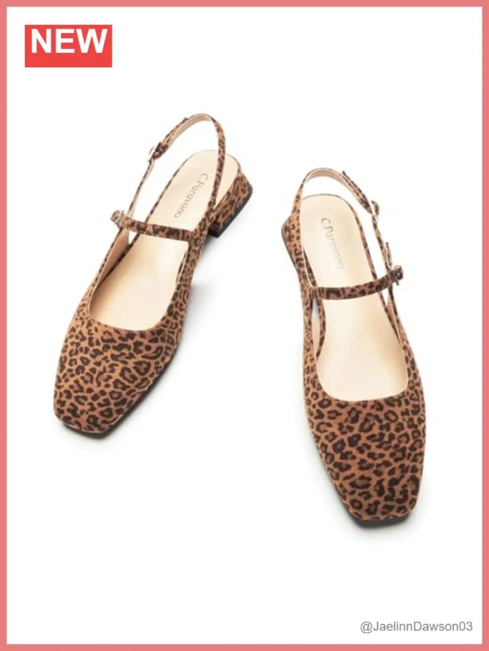 C. Paravano Slingback Flats | Women's Sandals | Adjustable Ankle Strap | Soft